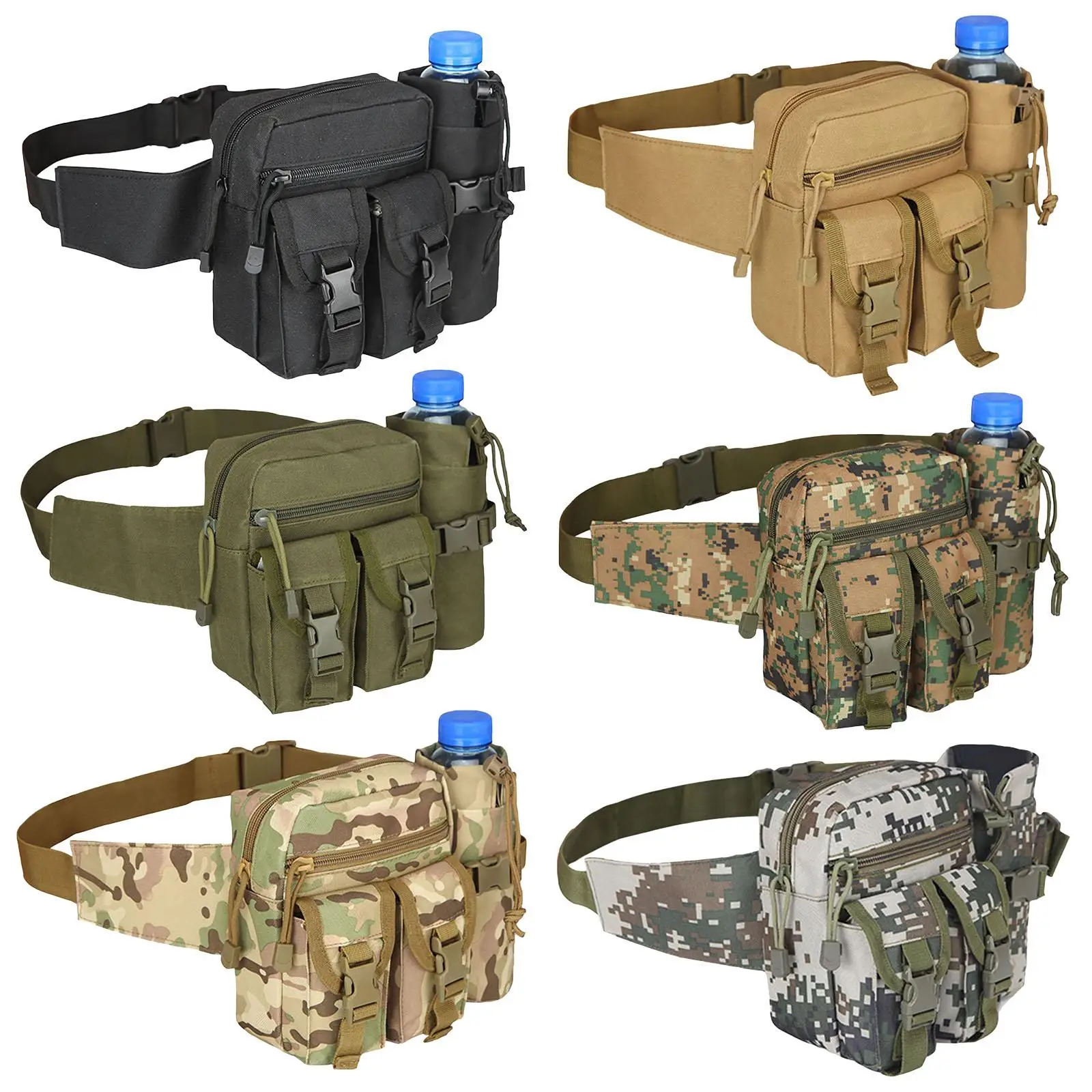 Holder Fanny Pack Waist Shoulder Bag For Tool Travel Women M