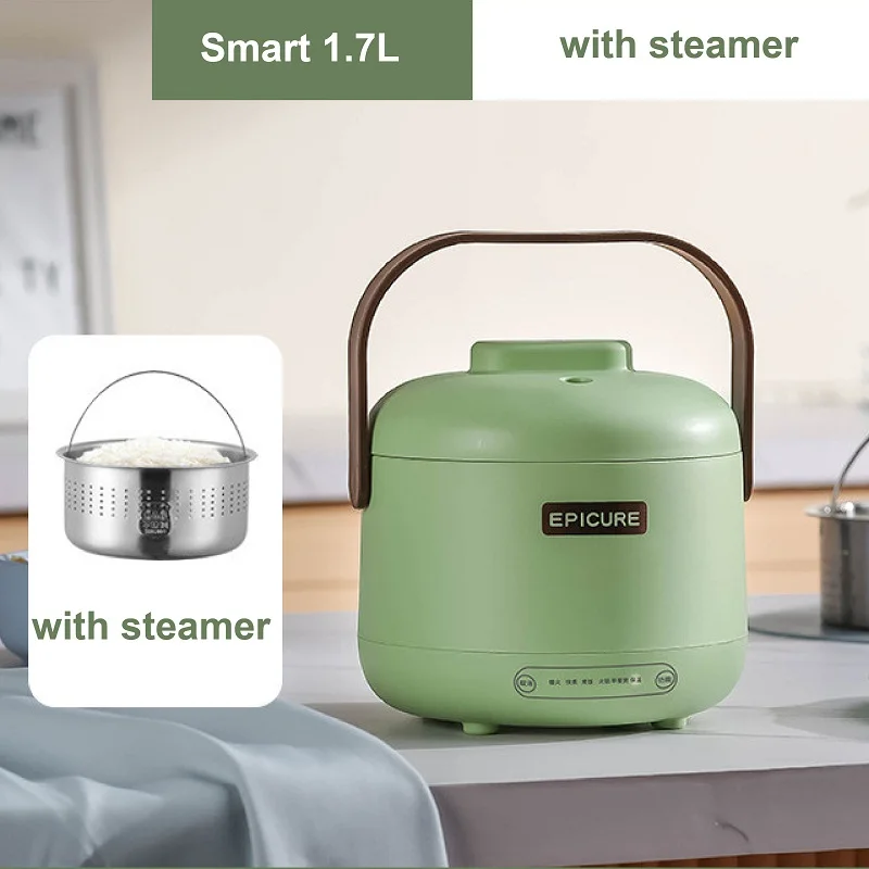 

1,7 л умная рисоварка с низким содержанием сахара, домашняя рисоварка с разделением супа, многофункциональная электрическая плита с антипригарным покрытием, автоматическое сохранение тепла