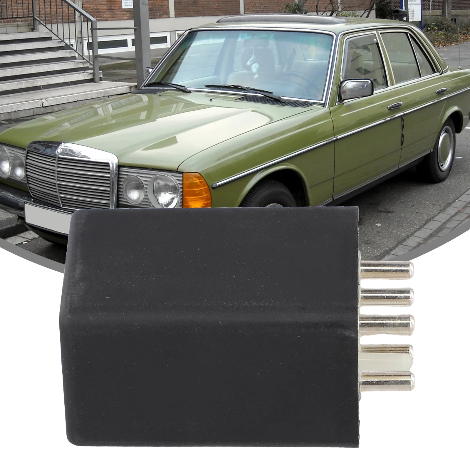 1977-1982 W123 280E 280CE 280SE 0015450705 0015450505 Реле топливного насоса 12 В Черное реле масляного