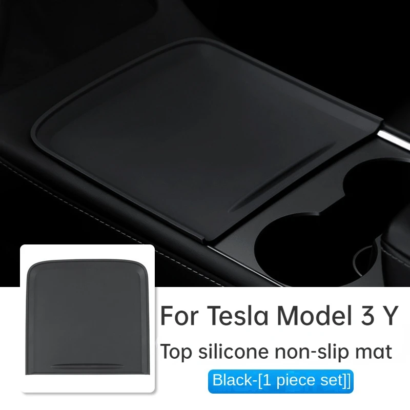 

Central Control Silicone Anti-skid Pad Push-Pull Anti-slip Protective Film For Tesla Model 3 Y Accesorios