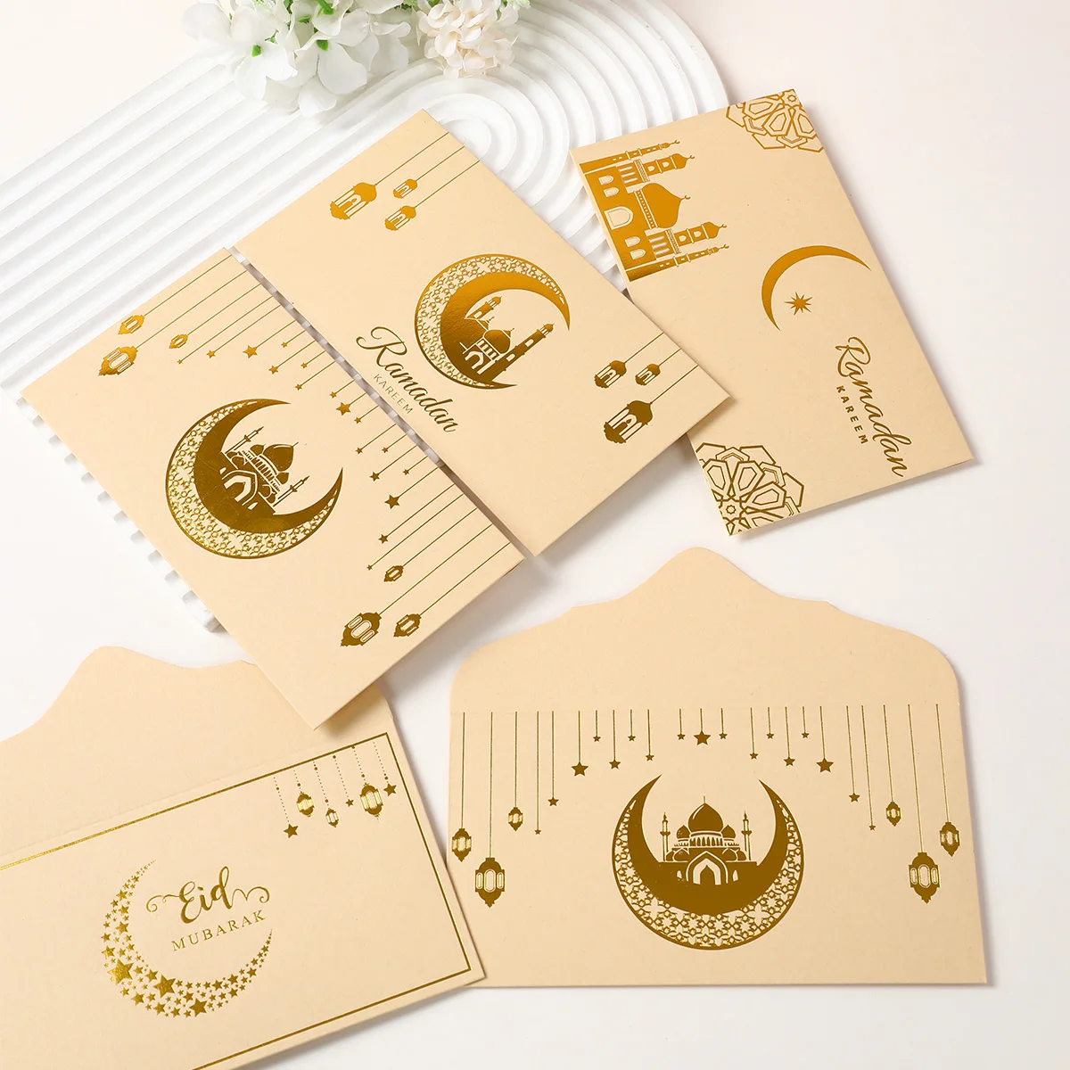 Ид Мубарак красный конверт Рамадан Карим декор для дома 2025 исламская