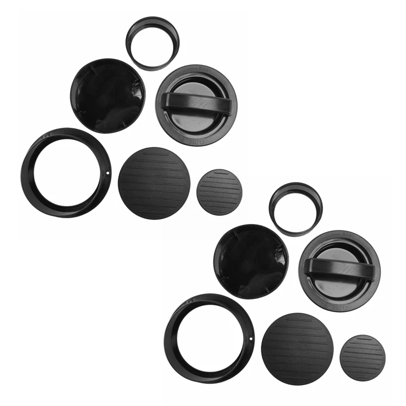 

2X 3 In 1 Burger Press Patty Stuffed Burger Maker With 240Pcs Burger Paper Non Stick Sliders Beef Burger Press - Black