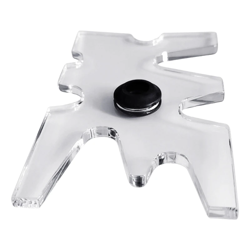 Прозрачная акриловая стойка для снукера бильярдный кий голова Mooseheads головка