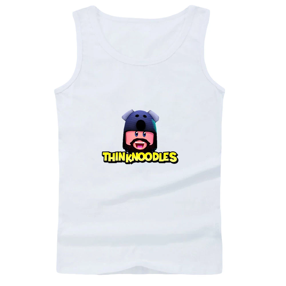 

2022 New Thinknoodles Fashion Prints Tank Tops Women/Men Summer Cool Sleeveless Vest Hot Sale Casual Harajuku Streetwear Clothes