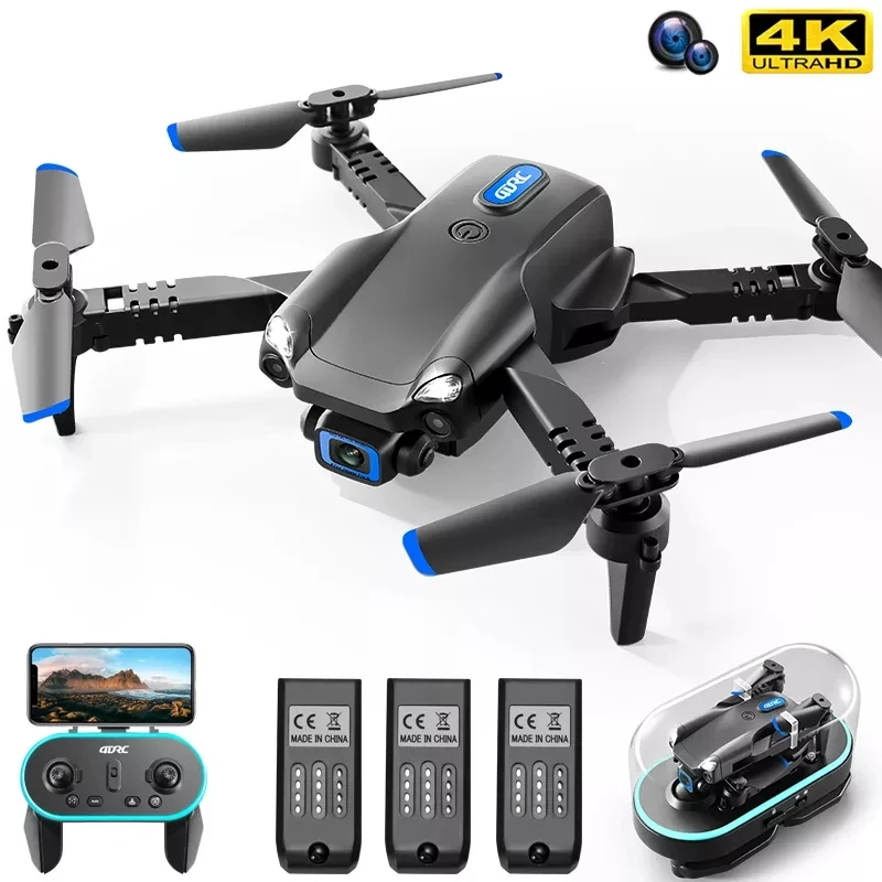 V20 Радиоуправляемый мини-Дрон 4K Профессиональная HD камера Wi-Fi Fpv Дрон двойная