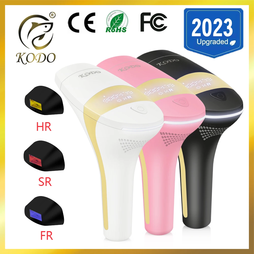 KODO 2023 новое лазерное удаление волос Прямая поставка Горячая Распродажа лазерный эпилятор Перманентный безболезненный Фотоэпилятор IPL 900000 вспышки KODO 2023 новое лазерное удаление волос Прямая поставка Горячая Распродажа лазерный эпилятор Перманентный безболезненный Фотоэпилятор IPL 900000 вспышки