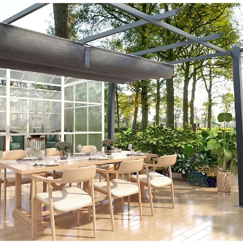 Наружный дневной солнцезащитный автомобильный навес рама из алюминиевого