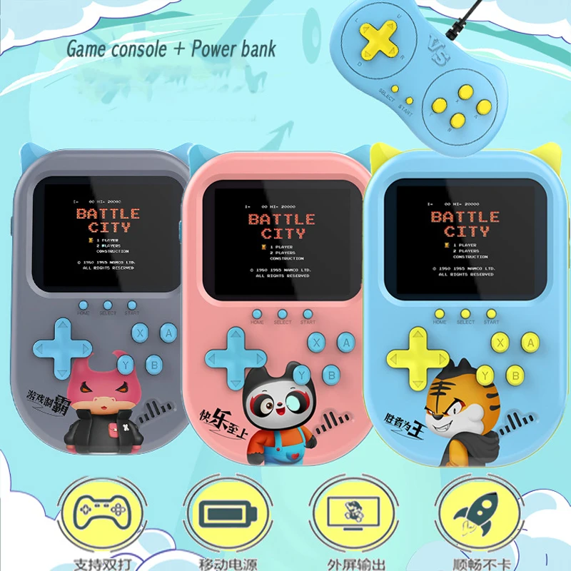 

Портативная игровая ретро-приставка «кошачьи ушки», экран 3,5 дюйма, 500 в 1