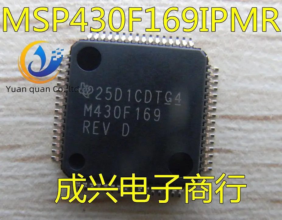 

2pcs original new MSP430F169 MSP430F169IPMR M430F169 Microcontroller LQFP-64