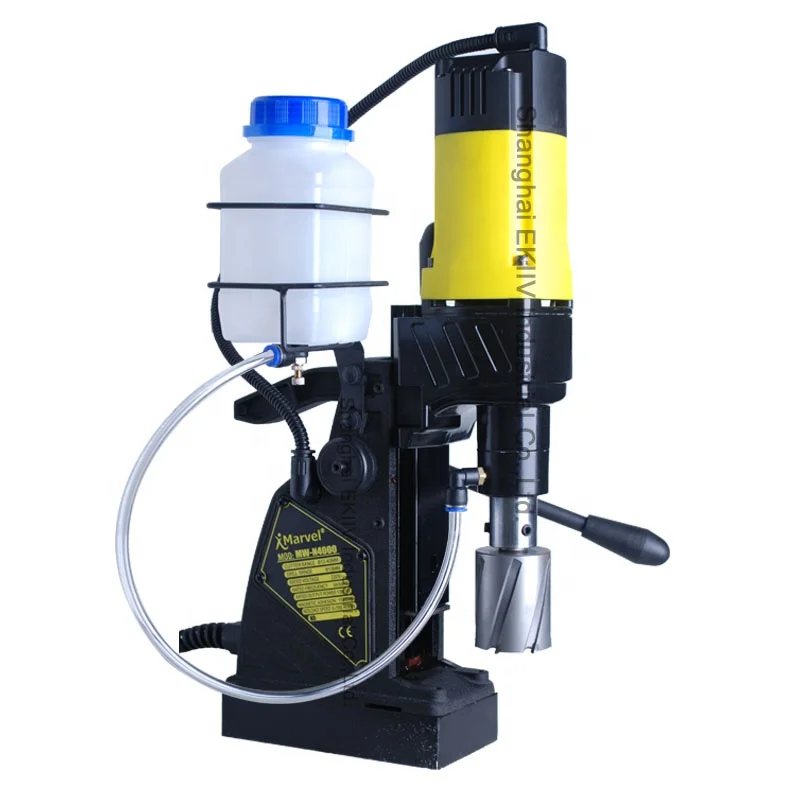 

high quality cheap price MW-N4000 40mm strong magnet swivel base mini magnetic drill core machine from China