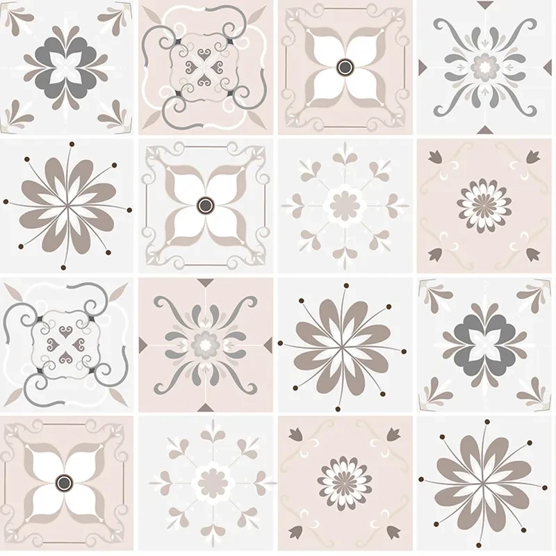 

Grid Wallpaper Self-adhesive Vinyl Wall Paste Block Waterproof And antifouling Kitchen Bathroom Tile Background Wall Contact Pap