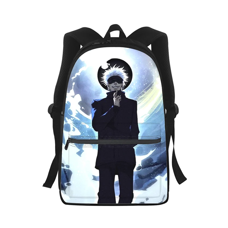 Jujutsu Kaisen ANIME Men Women Backpack 3D Print Fashion Student School Bag Laptop Backpack Kids Travel Shoulder Bag