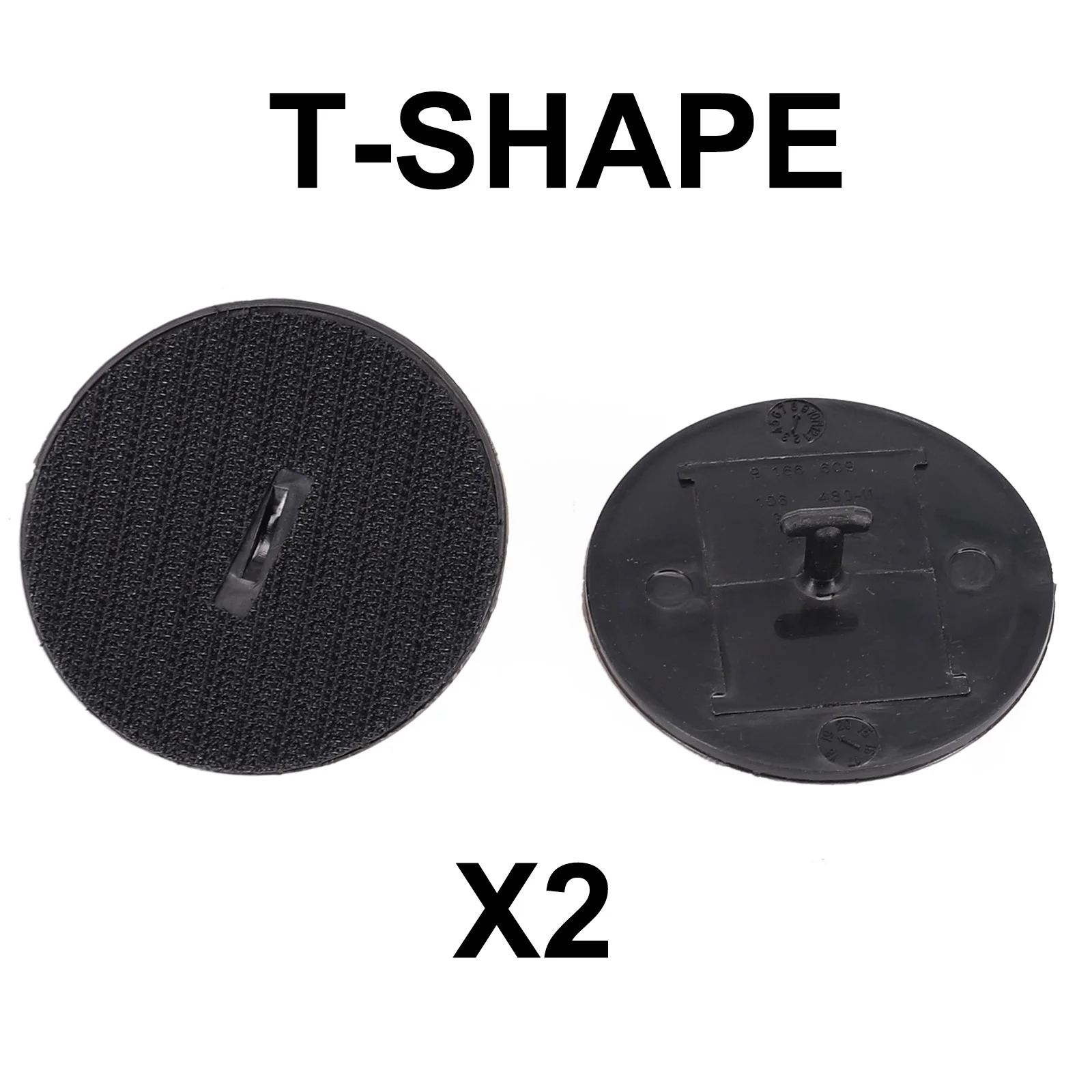 

2pcs Car Floor Mat Fixing Clip T-shaped Anchor Plate Lock For BMW -1, 3, 5, 6, 7, X3, X4, X6 Series ,For MINI Various Models