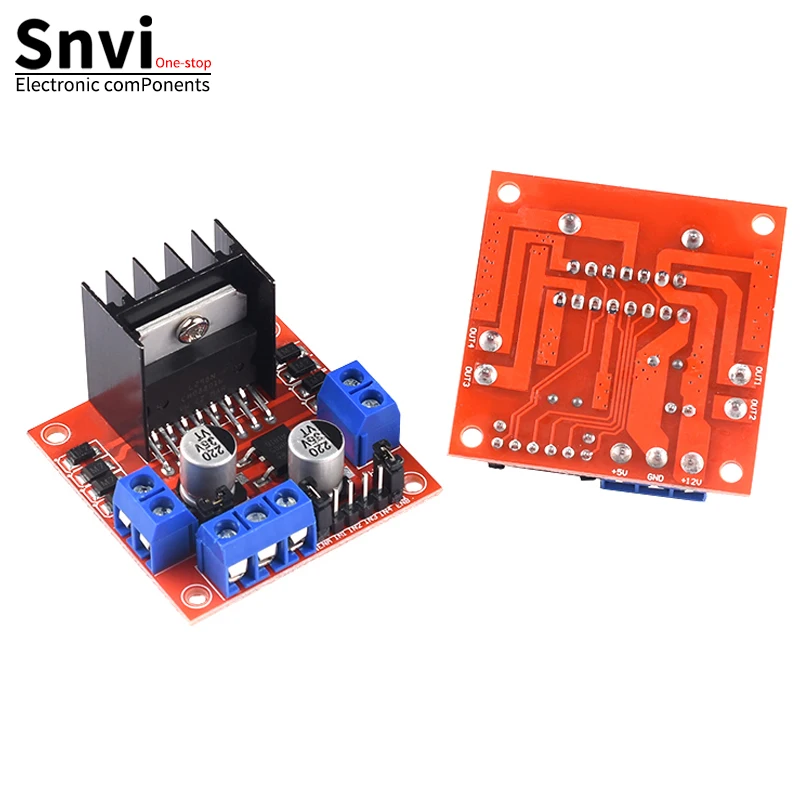 L298N Модуль драйвера двигателя постоянного тока Шаговый двигатель Умный