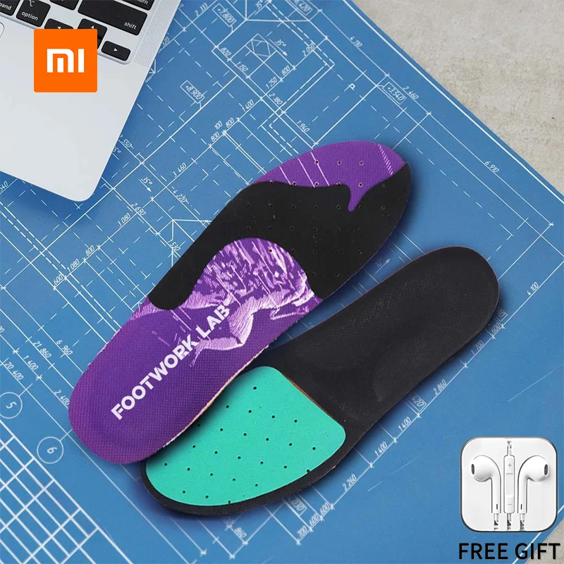 Xiaomi Youpin Customized Insole Running Shock Absorption Slow Pressure Relieve Pain Arch Support Currency Shoes Accesories