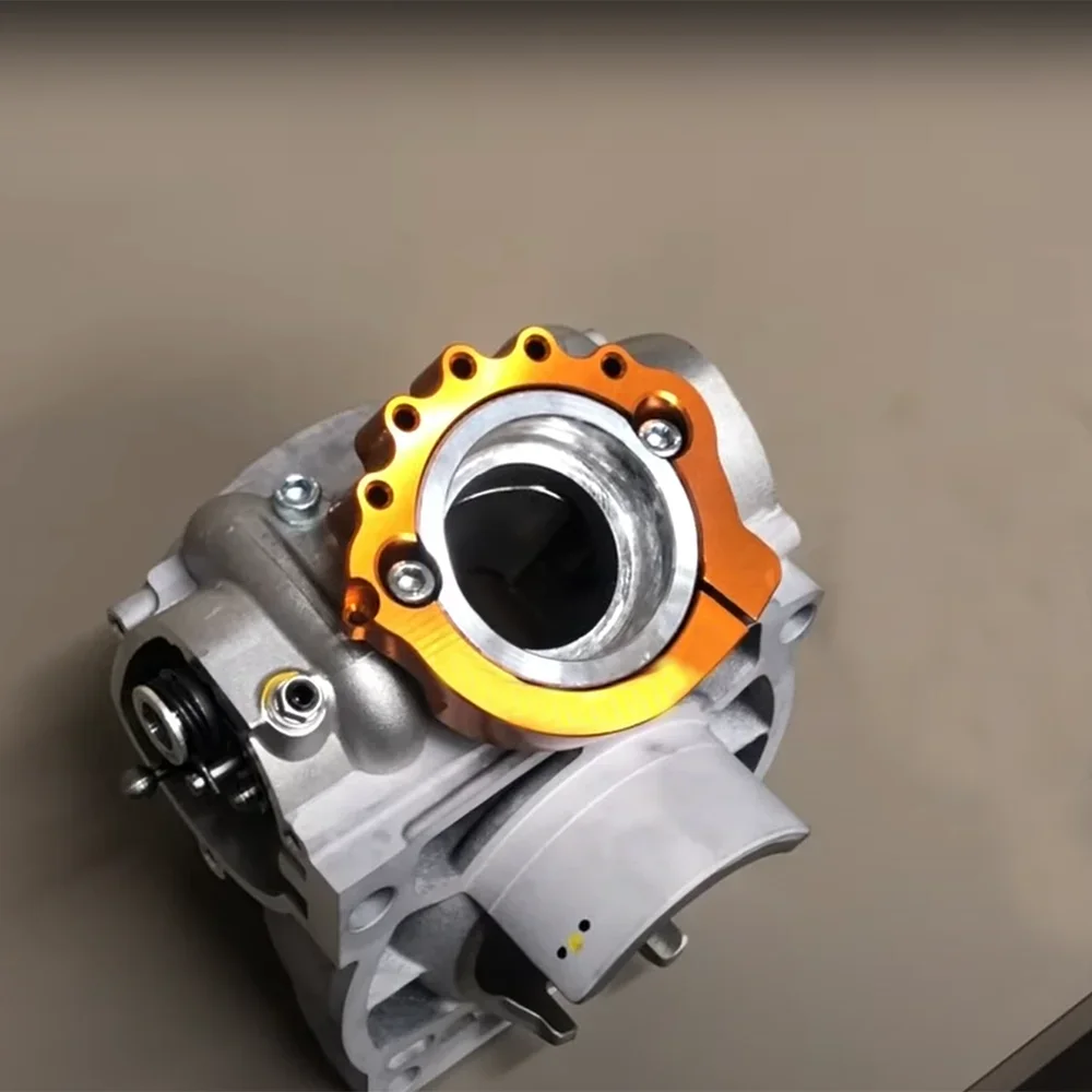 Фото Зажим для трубы глушителя, защитная крышка фланца для KTM Husqvarna EXC XC SX XCW 250 300 TE TC TX 2017-2022 аксессуары №3