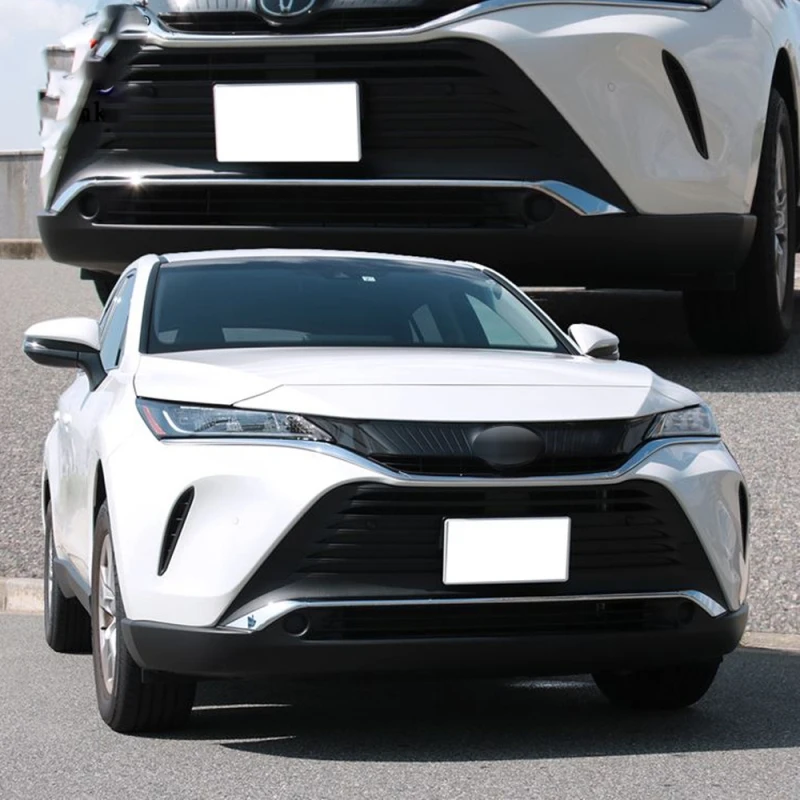 

Декоративная полоса для переднего бампера Toyota Harrier Venza 2020 2021 ABS