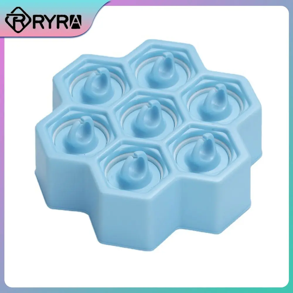 1pcs Household Ice Cream Ub-format Popsicle Box Reusable Ice Mold Anti-drop Popsicle Mold Ice Cream Tools Soft Glue Pp Tpr