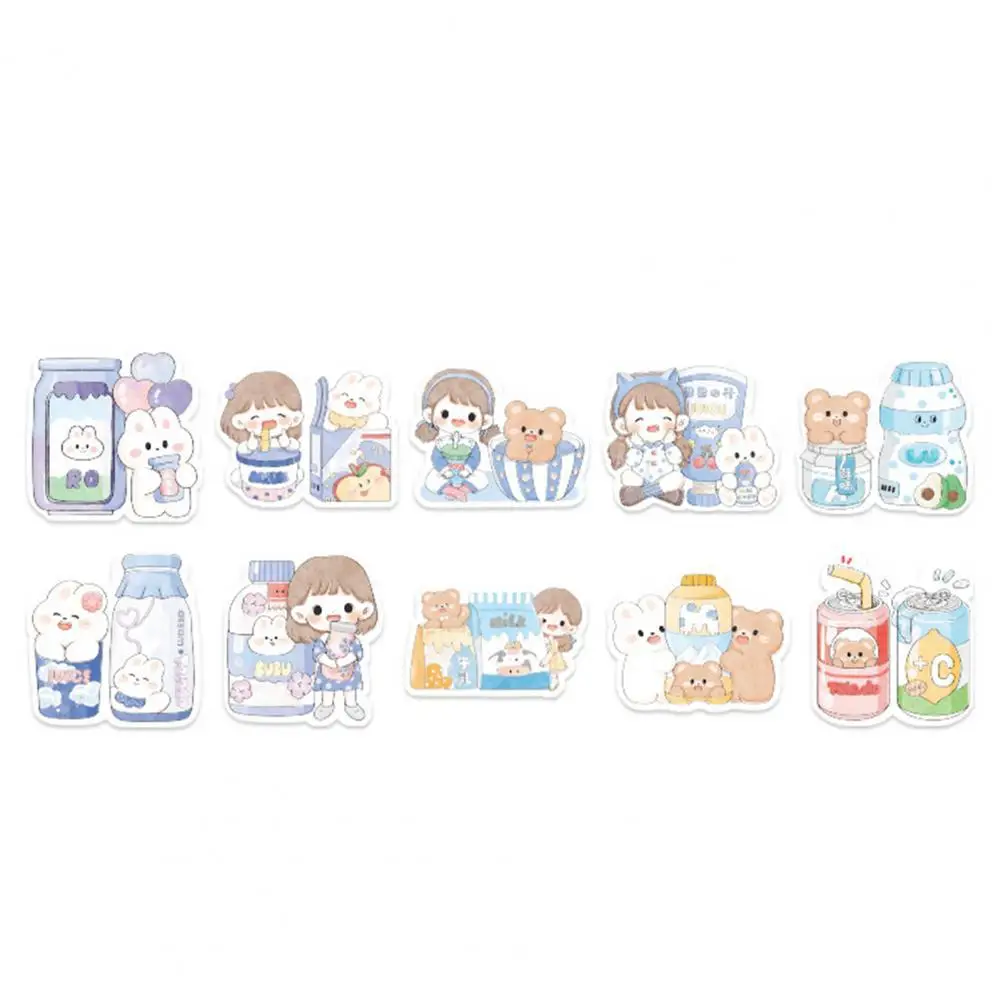 

Self-adhesive Art Decor Cartoon Diary Note Stationery Stickers Kids Gift