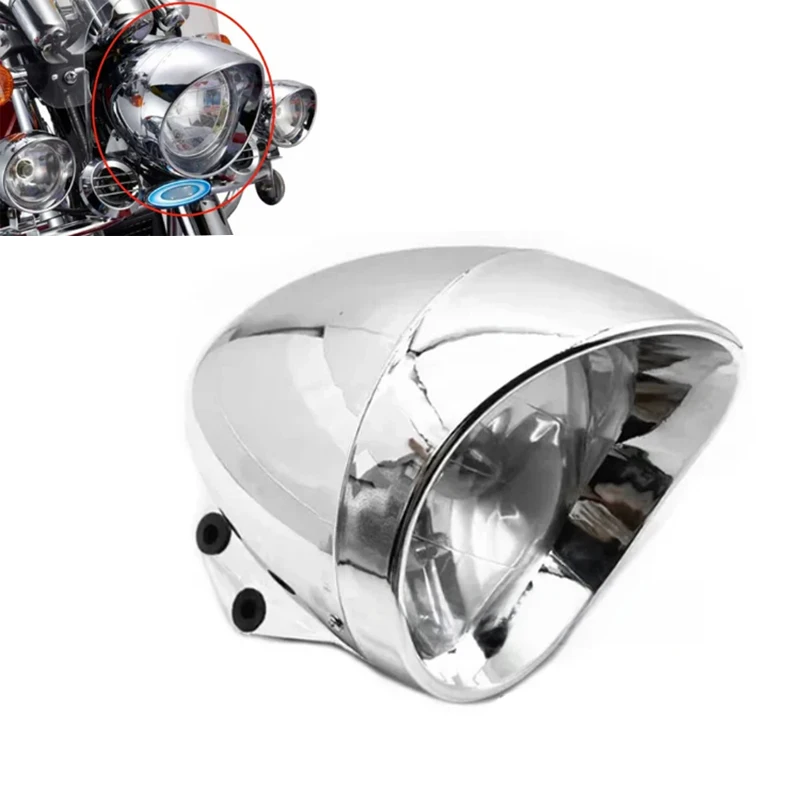 

Мотоциклетная галогенная фара с пулей 6,5 дюйма для QIANJIANG Lifan 150-11/14 QJ150-18F Storm Prince QJ150-3B onda Steed Shadow