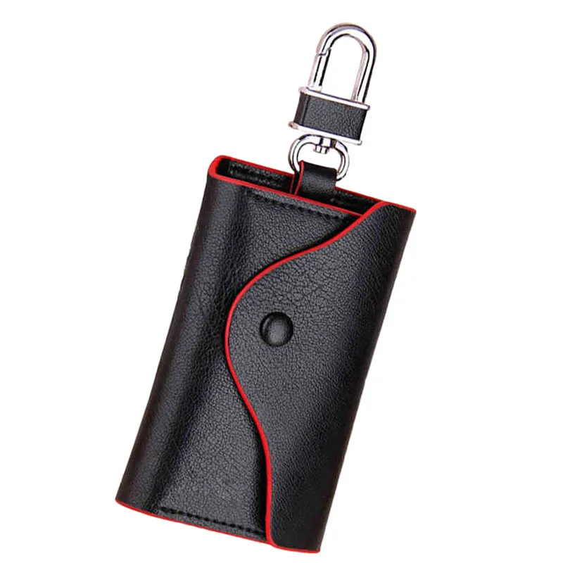 

Fashion Key Case Unisex Auto Key Holder Men Key Cover Wallet for VW Universal Key Fob Pouch Remote Control Holder Accessories
