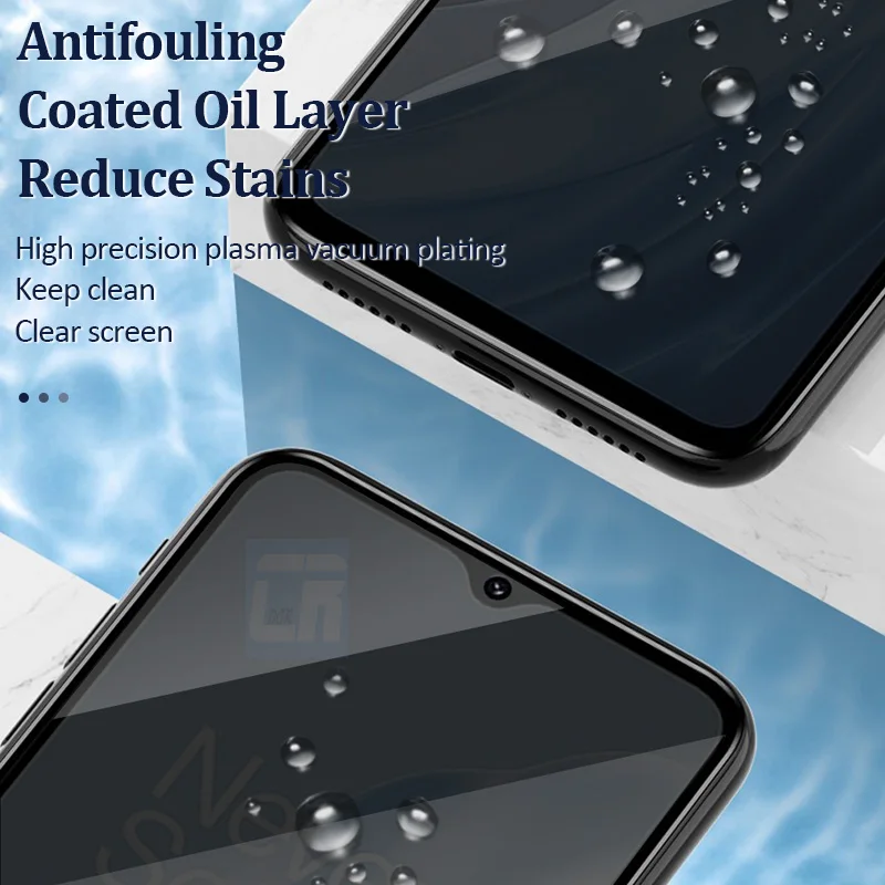 Антишпионская защита для экрана OnePlus Ace 2V 9RT 8T 7T 6T 10R 10T керамическая пленка Nord CE 3 2