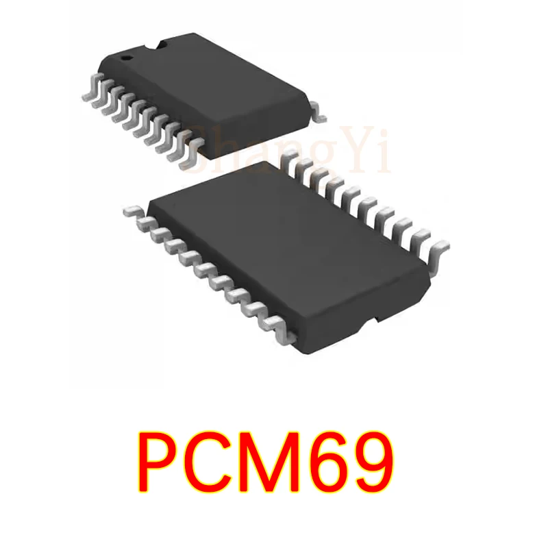 

5PCS/LOT New original PCM69U AU BU digital to analog converter PCM69 patch SOP20 encapsulation