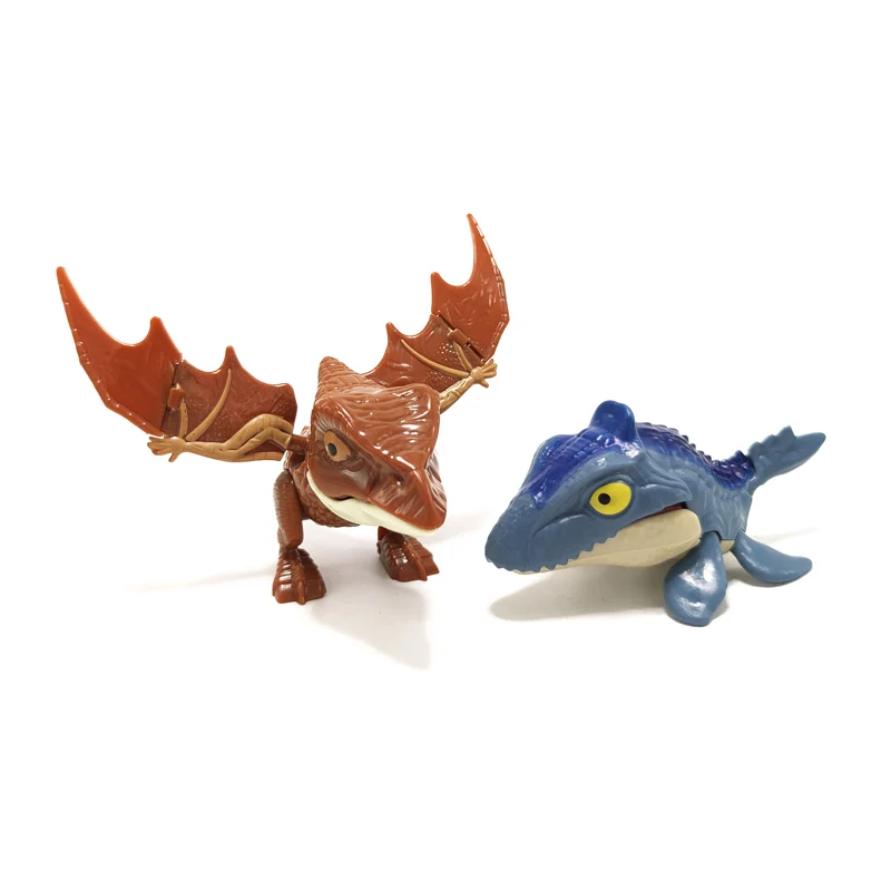 

Игрушка-динозавр на палец, Интерактивная игрушка-антистресс с подвижными суставами, забавный подарок на день рождения
