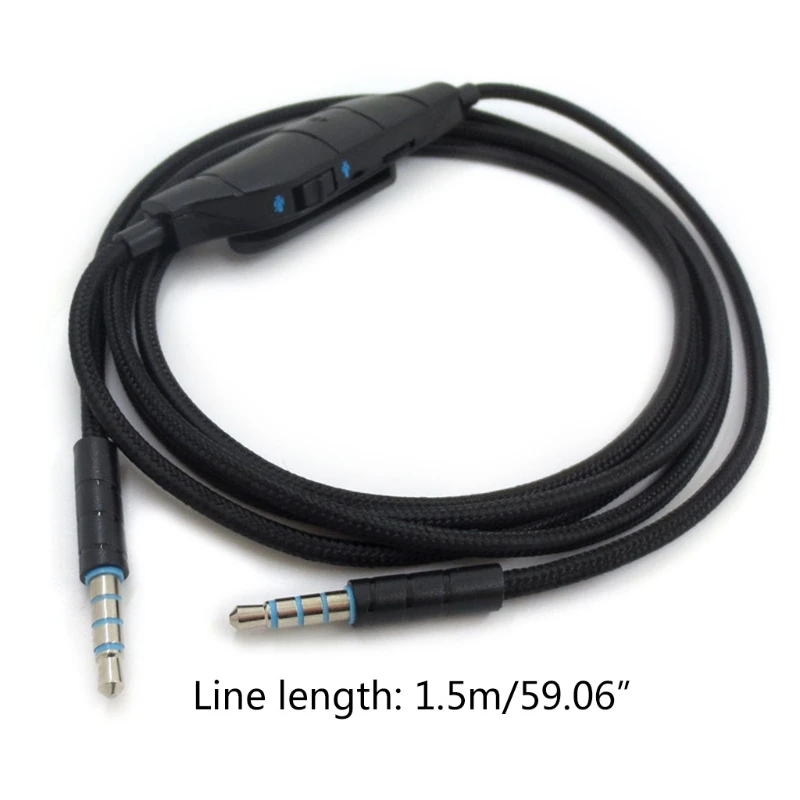 

Replacement Headphone Cable Audio Cord Line for Logitech- G633 G635 G933 G935 Gaming Headsets With tuning NEW