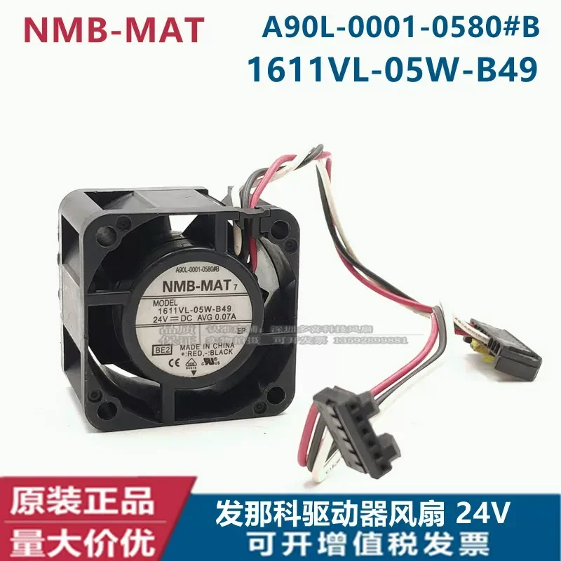 Фото 1611VL-05W-B49 A90L-0001-0580 # Б # Вентилятор для драйвера NMB FANUCO, 24В №1