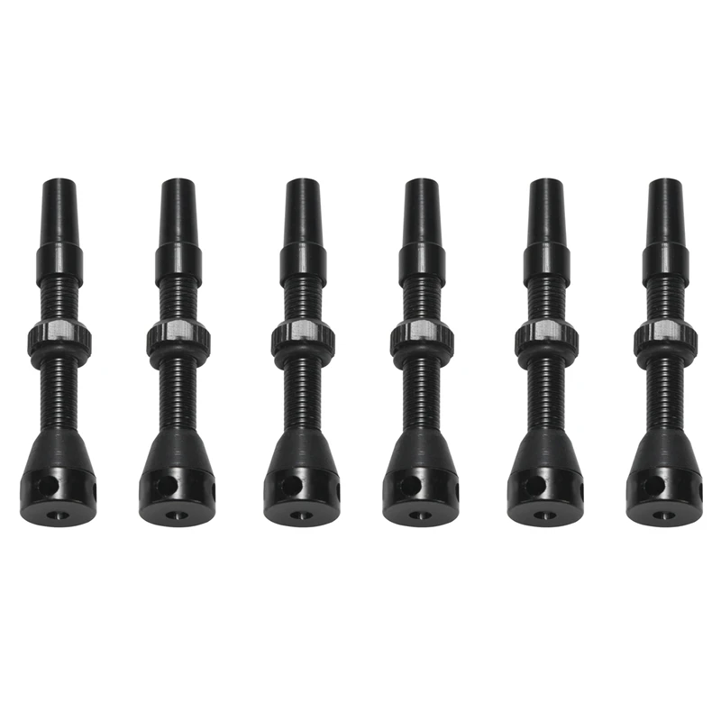 

3 Pair 44Mm Tubeless Air Valve For Road Bike & MTB Tubeless Valve Stem