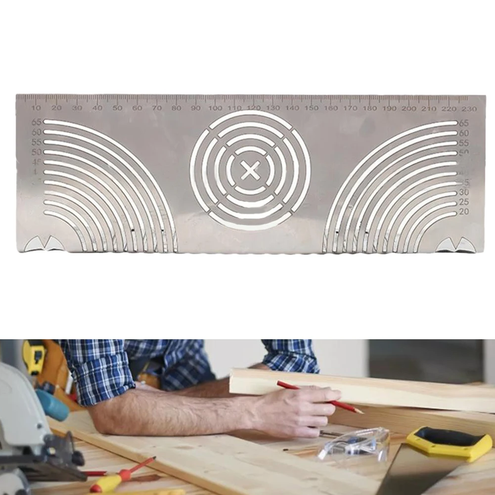1 шт. гибкий угловой инструмент для разметки дуги маркировочный калибр