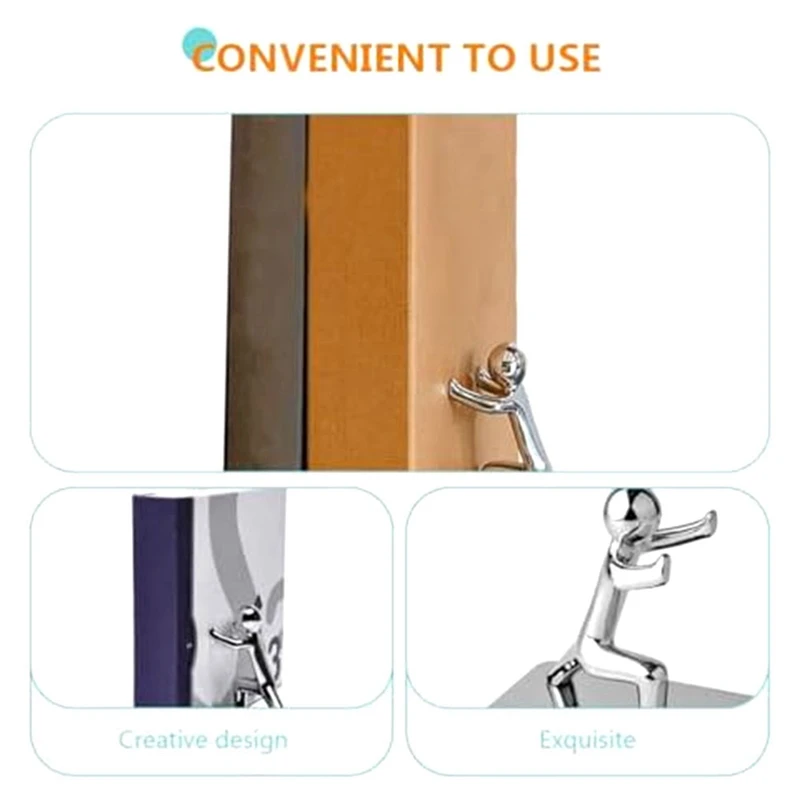 Креативная книжная полка подставка для книг концы удержания чугунные книжные