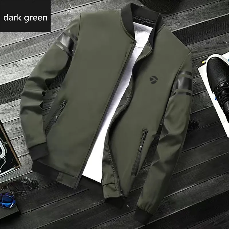 golf jacket for men spring autumn thin Korea fashion Coat Golf Wear Business Casual jackets Golf Uniform Best Men Plus Size 5XL