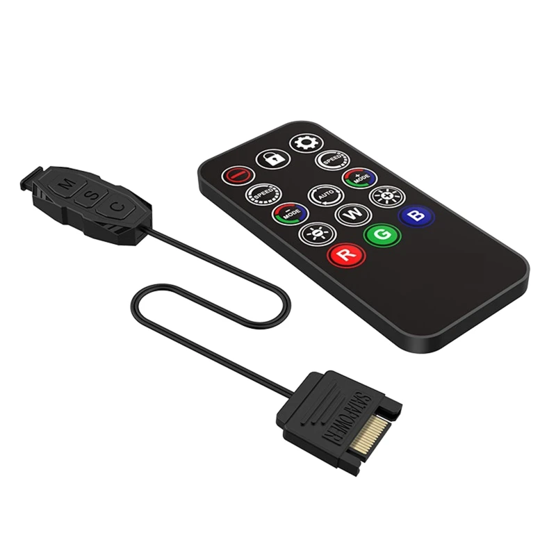 RGB-кабель для ПК 5 В 12 с питанием от Sata/Molex |