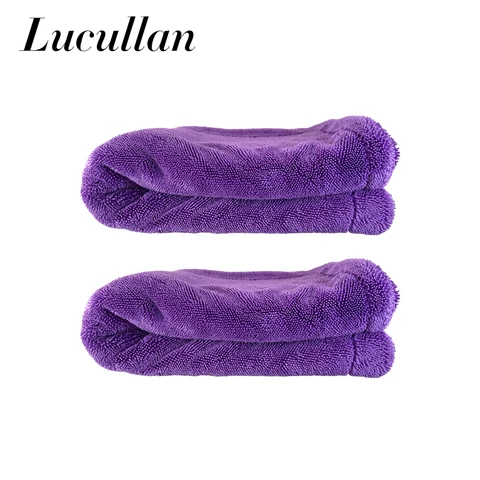 Lucullan 60X90CM 1200GSM -поворотная плюшевая одежда Одноразовые быстросохнущие полотенца для чистки автомобиля