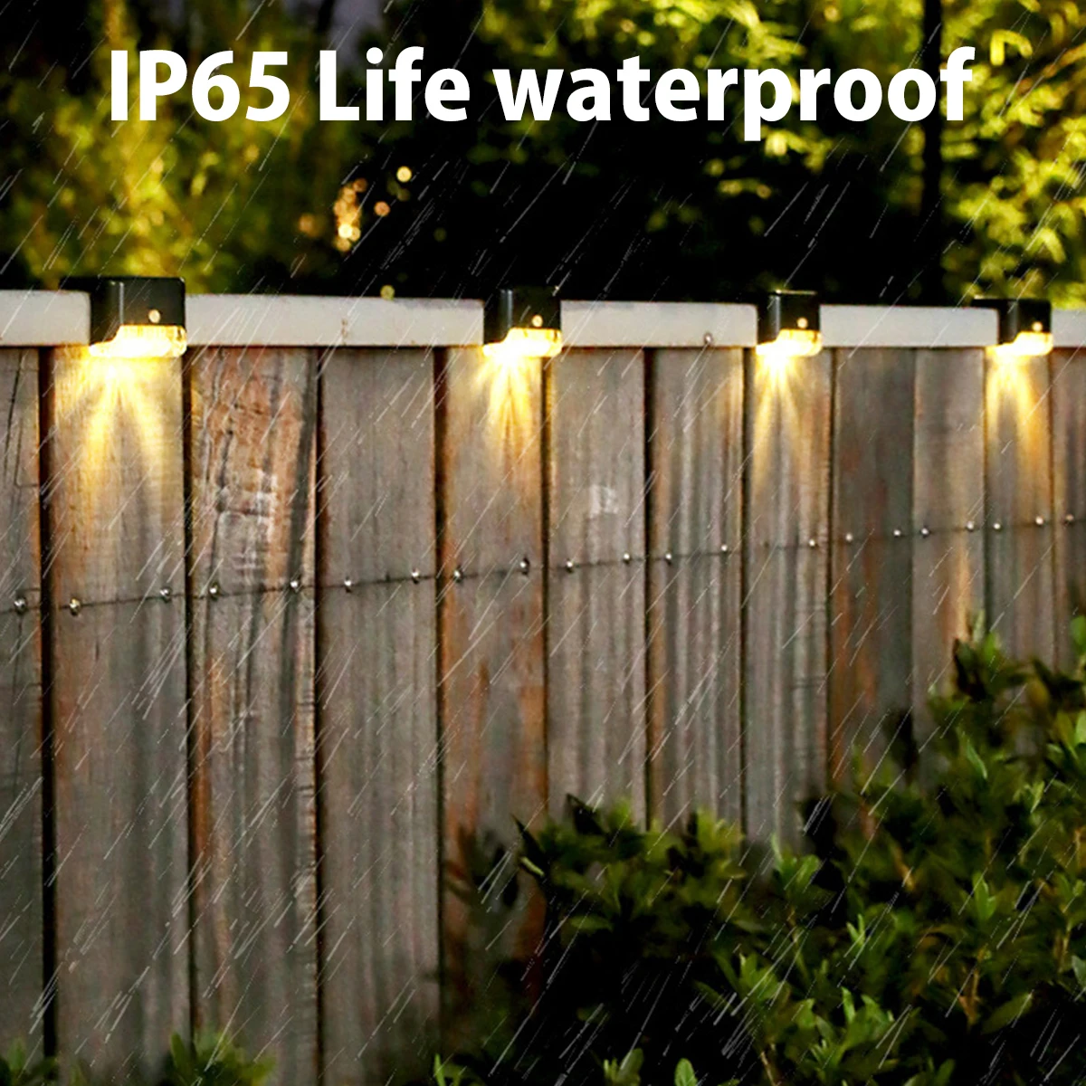 Solar LED Lights Outdoor Garden Lights IP65 Waterproof Solar Step Deck Light Lamp Sunlight Courtyard Decor solar garden lights