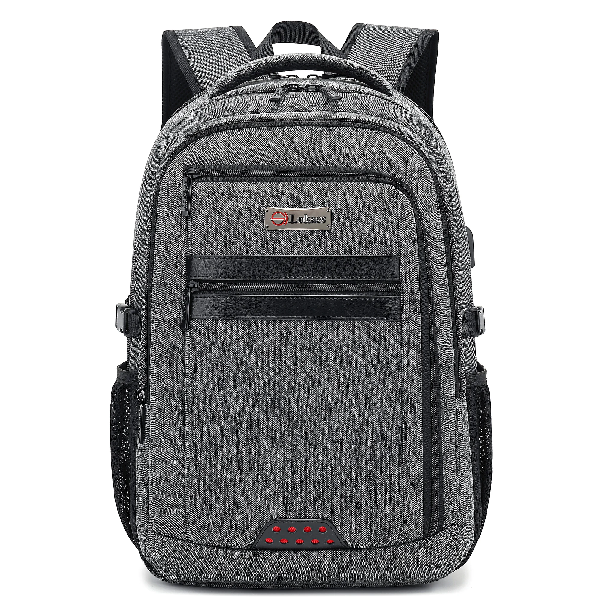 

Рюкзак для ноутбука с защитой от кражи, мужские водонепроницаемые школьные ранцы с USB-зарядкой, деловая дорожная сумка, ранец, новый дизайн