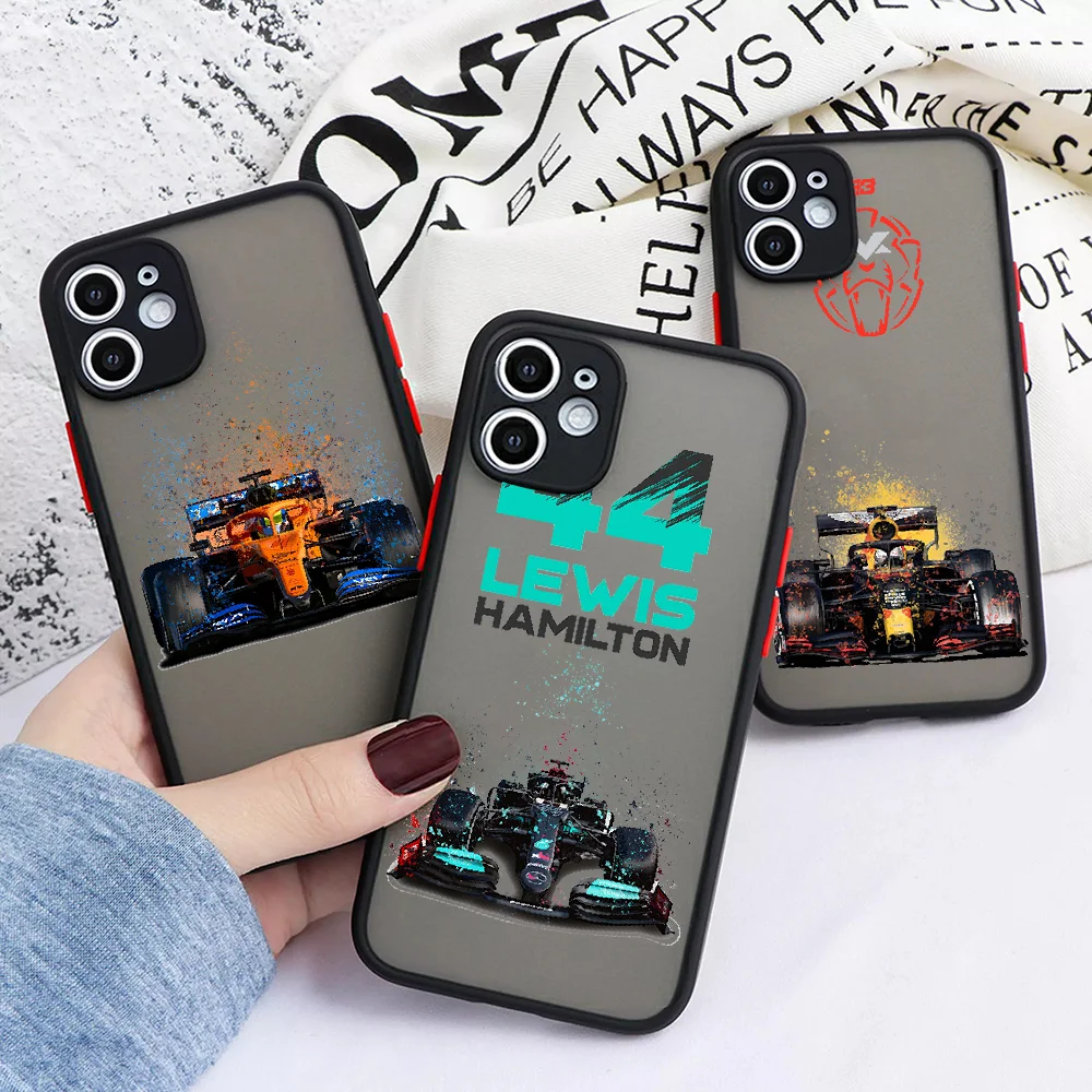 

Чехол для телефона Formula 1 Racing F1 Car для iphone SE 2020 6 6S 7 8 11 12 13 Mini Plus X XS XR Pro Max, прозрачный художественный бампер