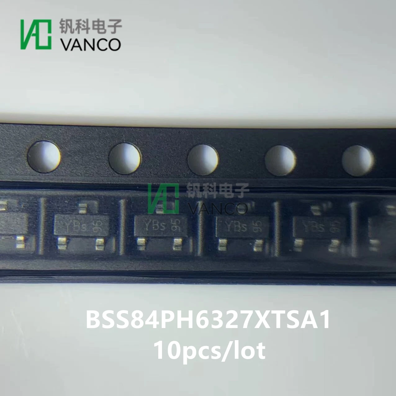 

10pcs/lot Transistor Kit BSS84PH6327XTSA1 MOSFET P-CH 60V 170MA SOT23-3 In Sctock