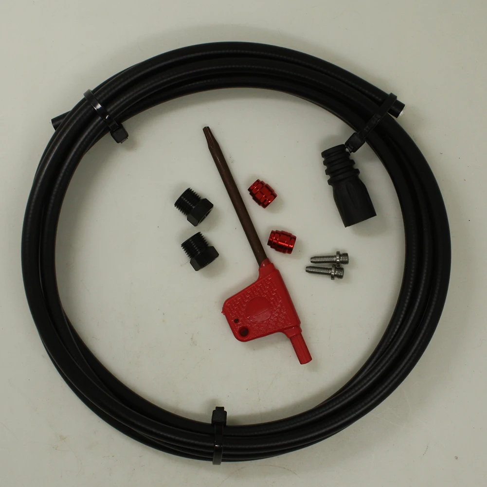 

Bicycle 2 Meter Brake Hose Kit Fit For-Sram RED AXS FORCE AXS Bike Connector Set Bike Hydraulic Disc Brake Tube Pipe Accessories