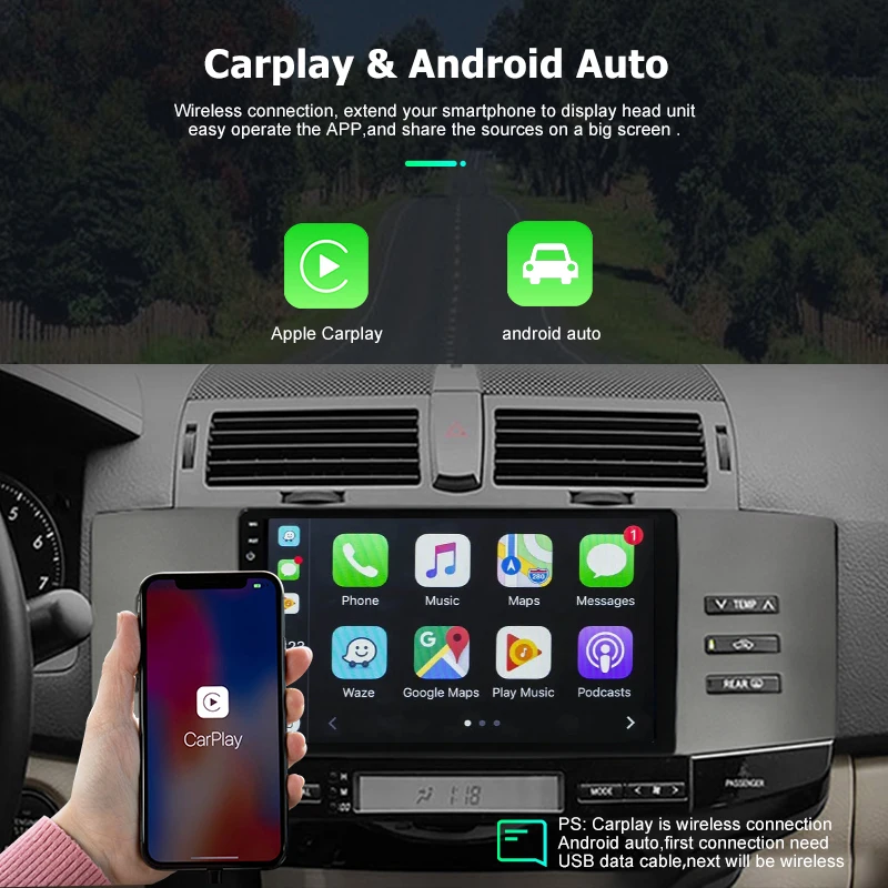 Автомобильная магнитола 9 дюймов Android для Toyota Reiz Mark X 2007 2009 стерео мультимедийный