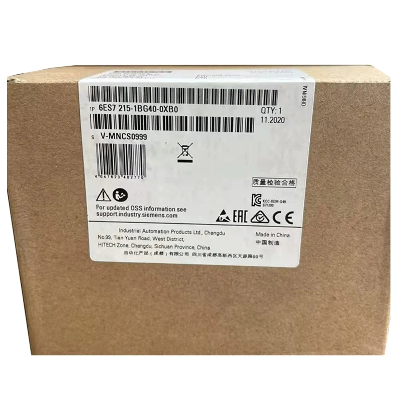 

New Original Fast Delivery 6ES7215-1BG40-0XB0
