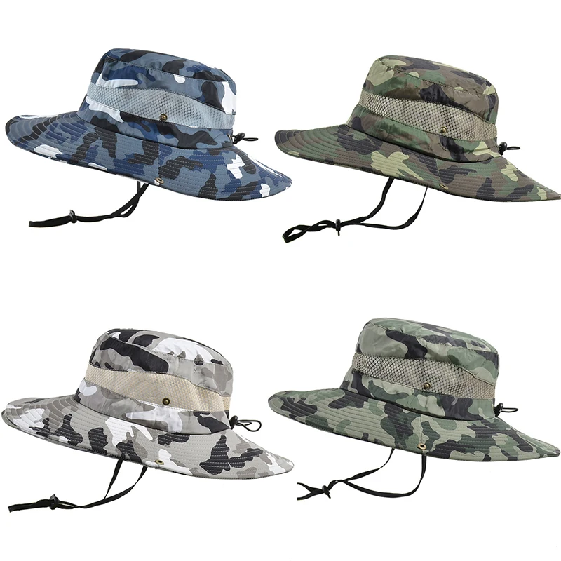 Camouflage Boonie Hat Tactical US Army 