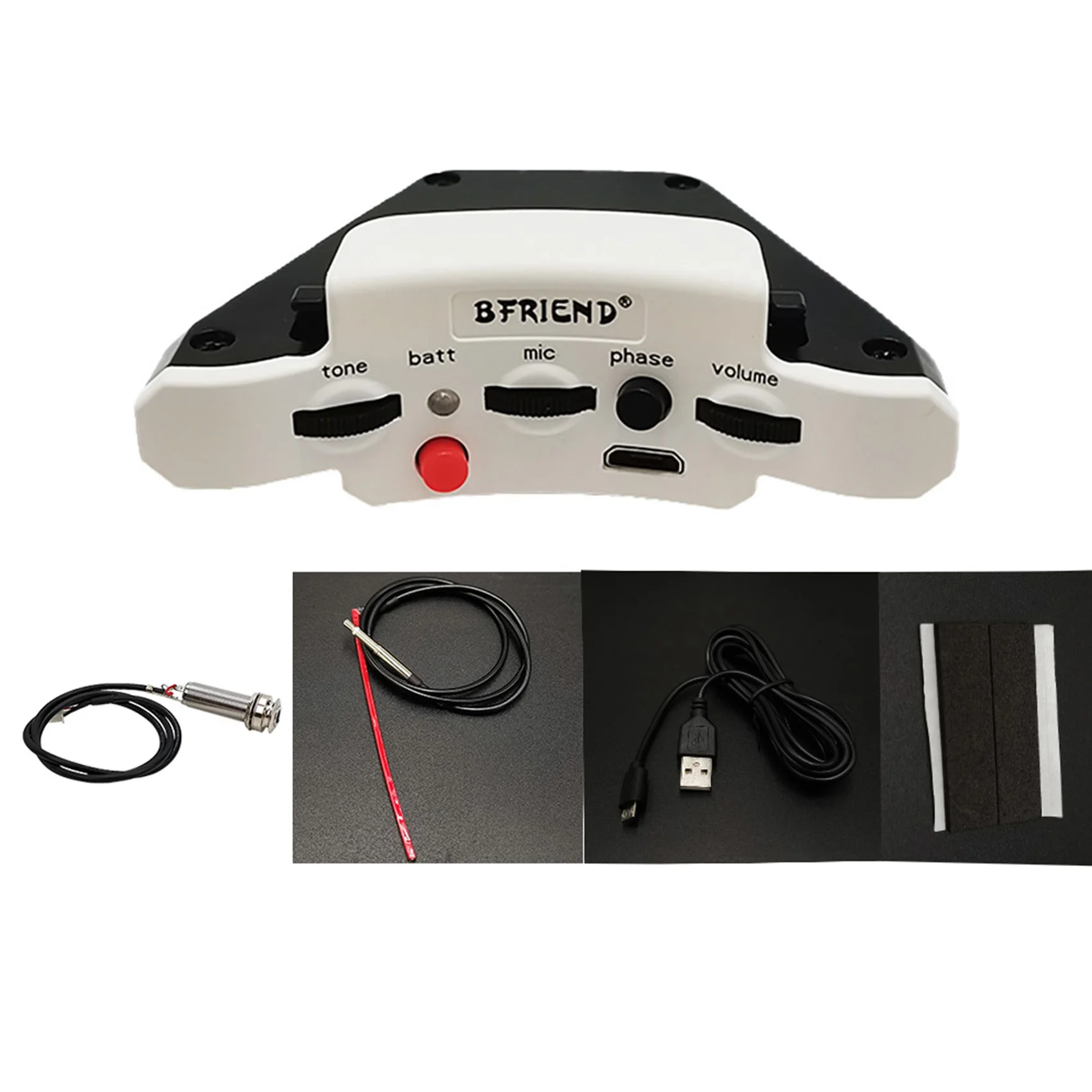 Звукосниматель гитары BFRIEND со звуковым отверстием для классического