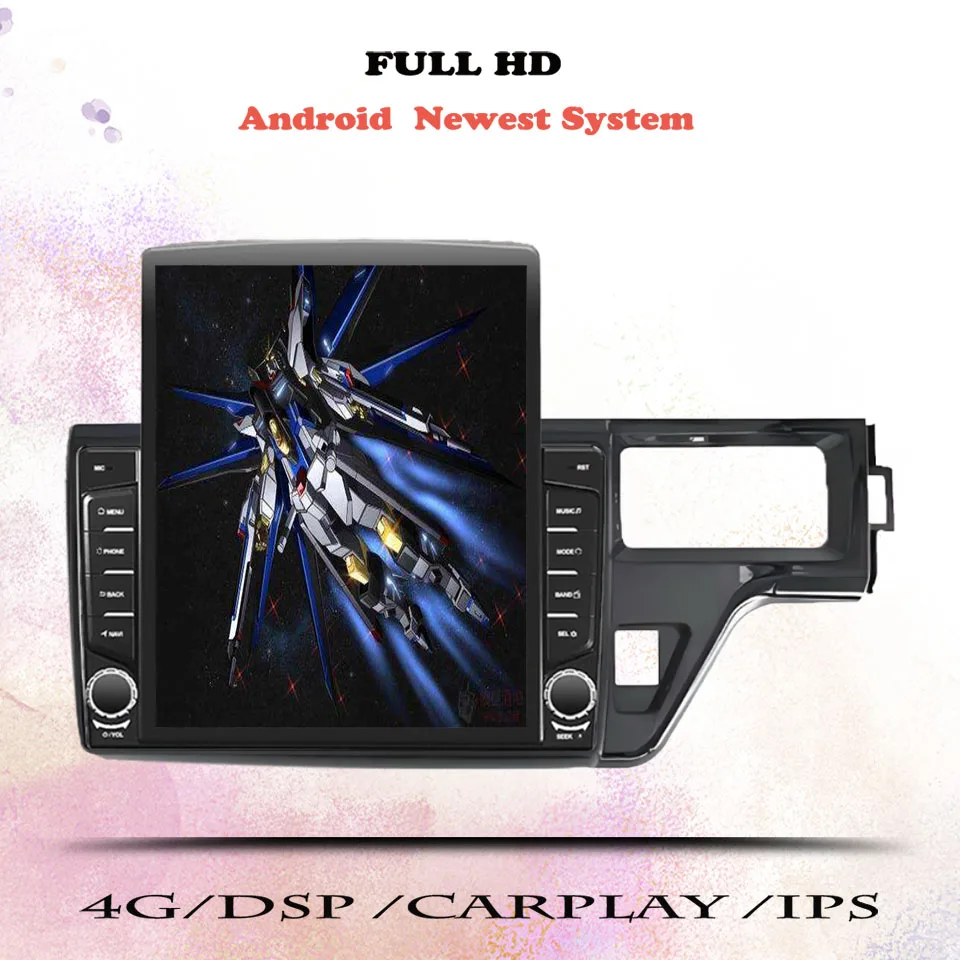 

8G + 128G Android 14 для Honda Stepwgn 2015-2021 Автомобильный радиоприемник Аудио Мультимедиа Стерео ПК Планшет GPS Монитор DVD Carplay Auto