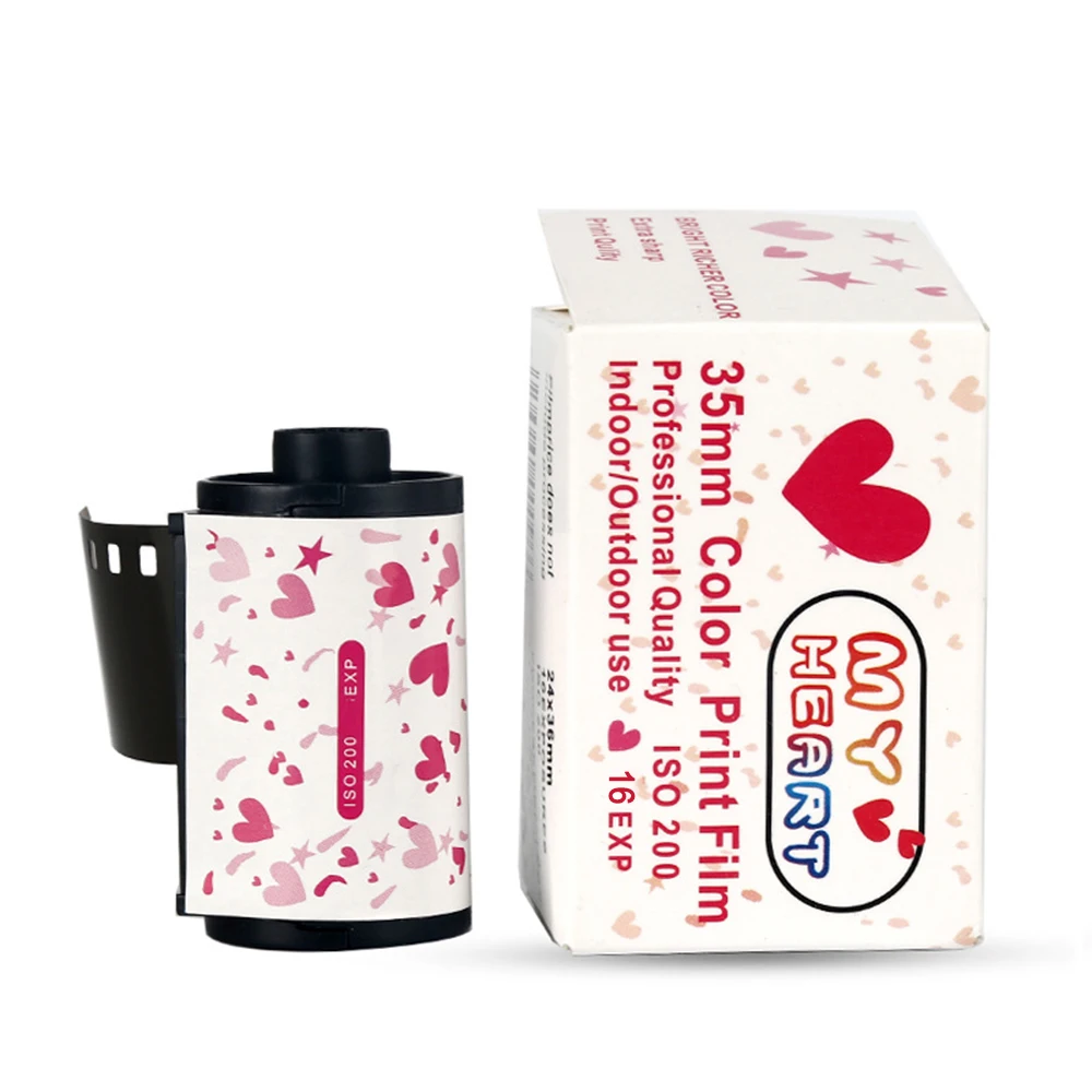 

18 / Roll 35mm Color Print Film Waterproof 135 Format Retro Camera Lomo Holga Dedicated ISO 200 Photography camera accessories