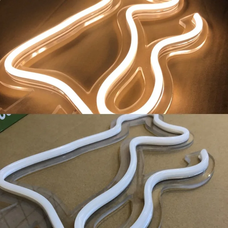 Светодиодная мини-неоновая вывеска с милым котом неоновая лампа настольная