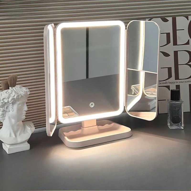 

Складное декоративное зеркало с подсветкой