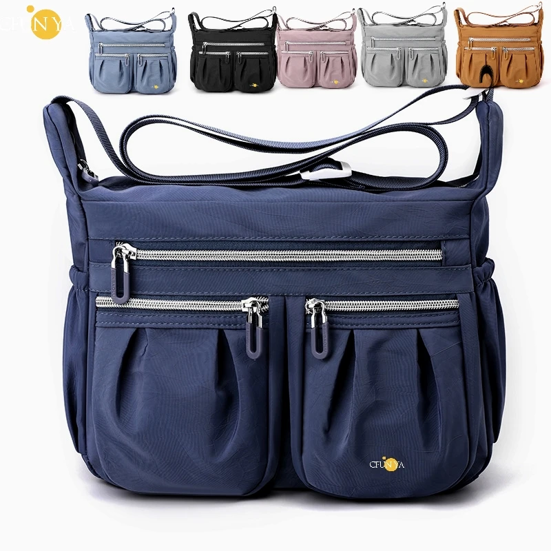 

Нейлоновая женская сумка CFUN YA 2023, женская сумка на плечо, Женская Повседневная сумка, сумки-тоуты через плечо для девушек, женская сумка